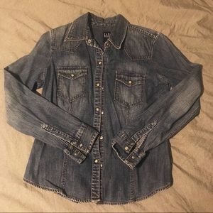 Gap Denim Button Down